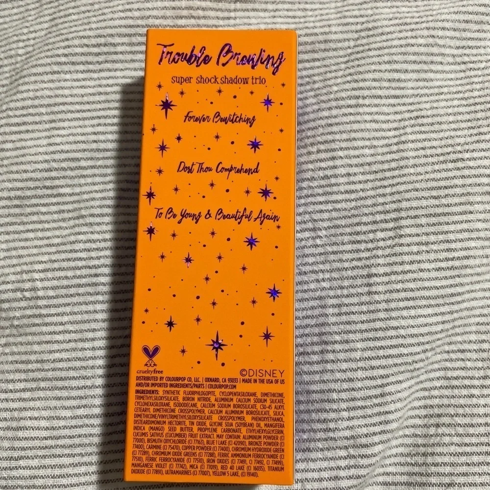 Colourpop Hocus Pocus “Trouble brewing” Shadow Kit